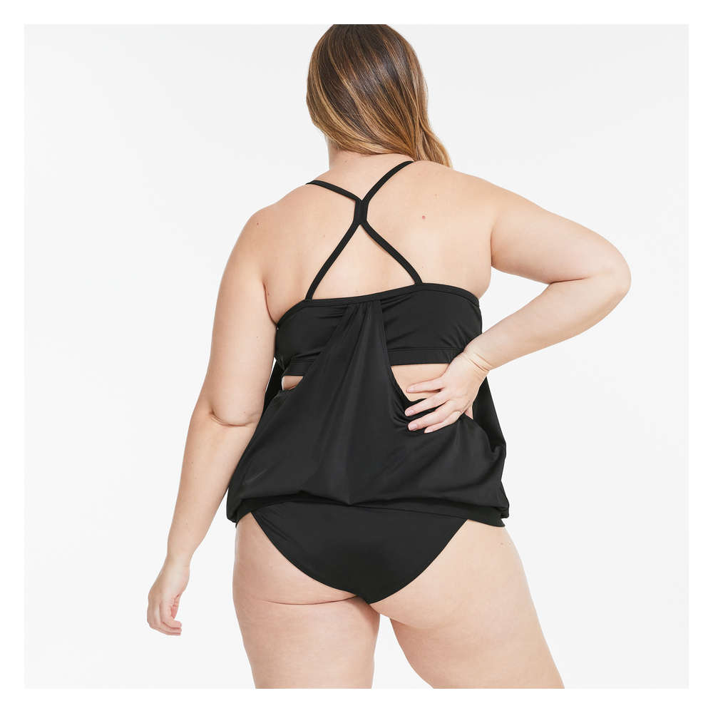 Tankini soutien best sale gorge intégré